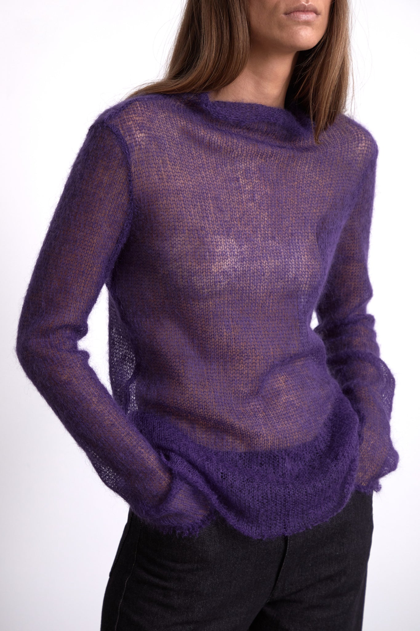 Glodie knit violet