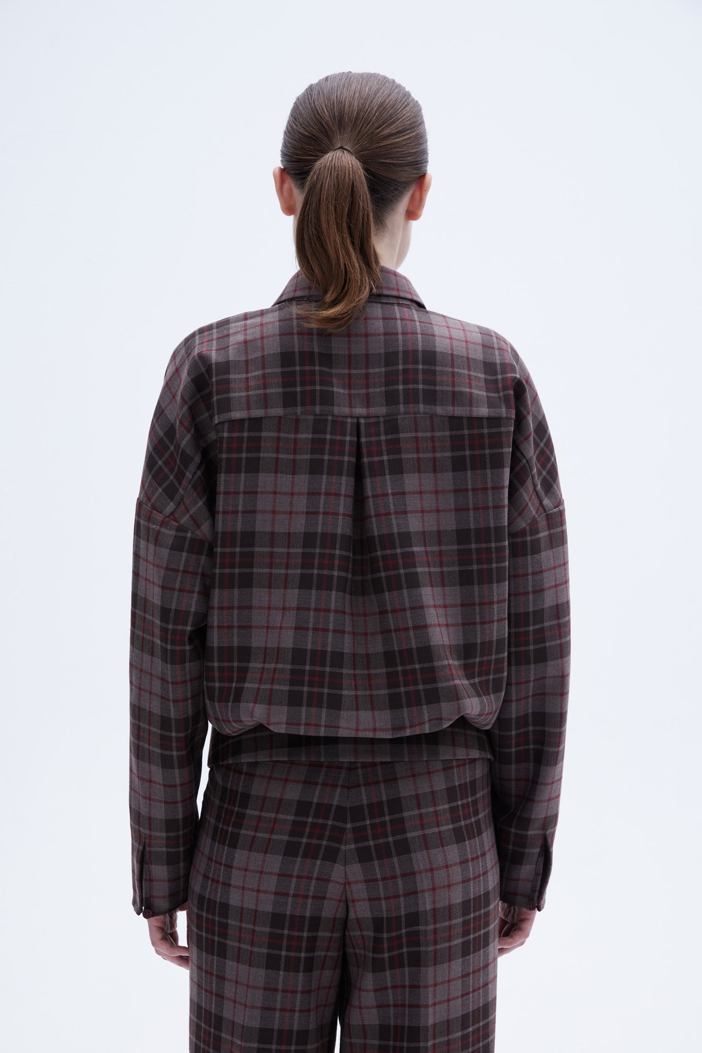 Ceres blouse tartan